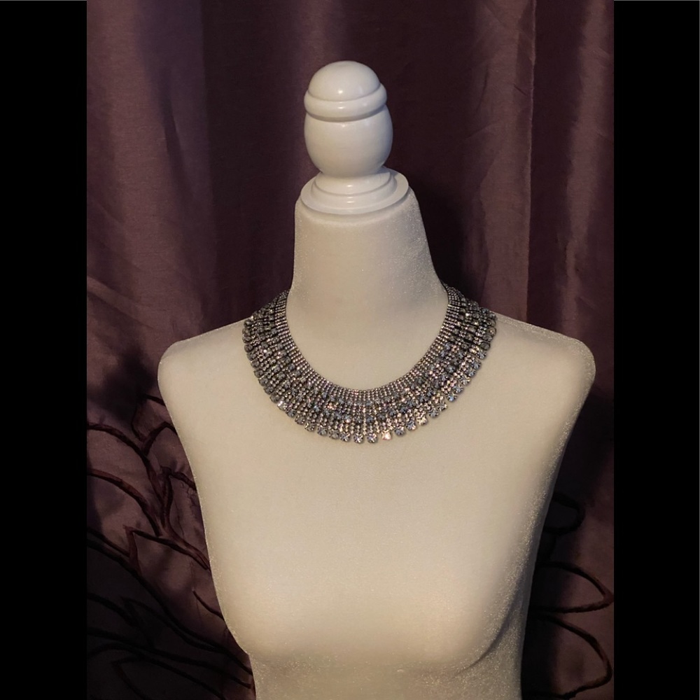 NWT~White House Black Market Rhinestone Necklace